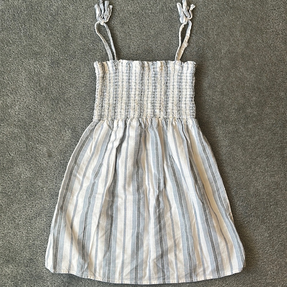Bella Dahl Girls’ Smocked Striped Sundress